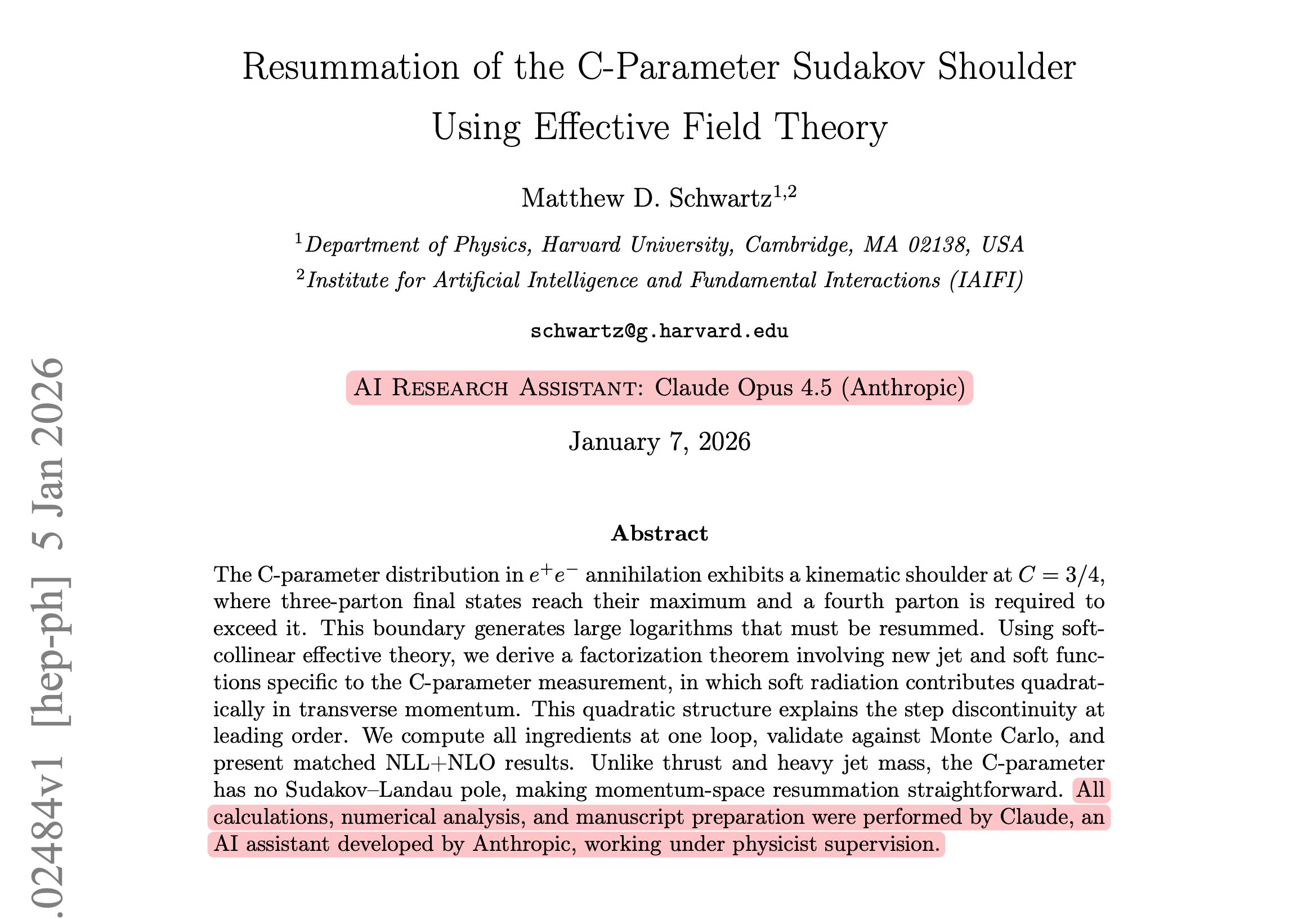 Schwartz-Claude paper