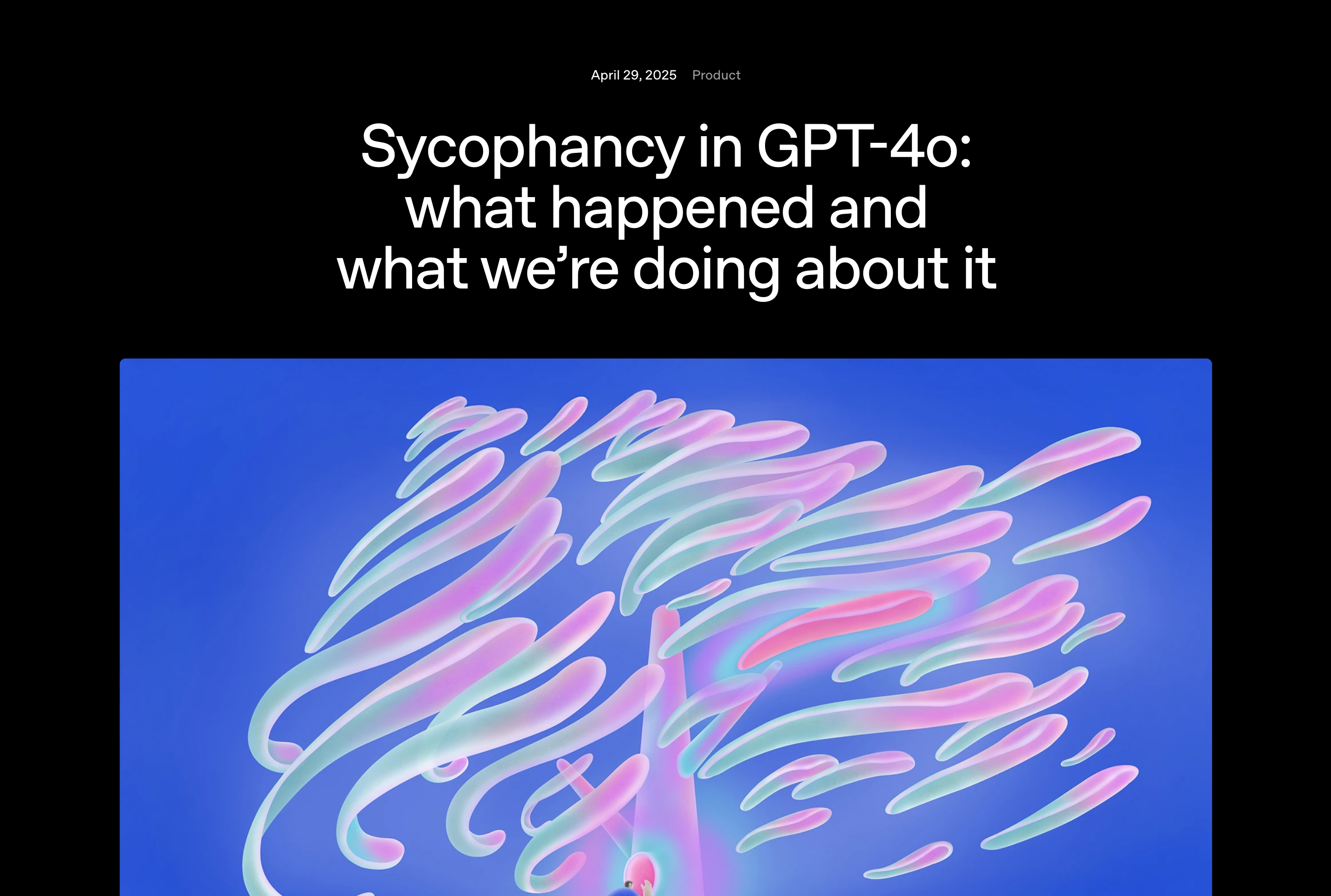 Sycophancy in GPT-4o